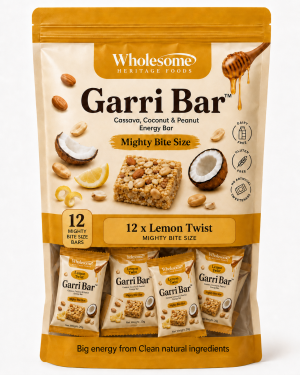 Garri Bar Lemon Twist- Mighty Bite Size (20g)