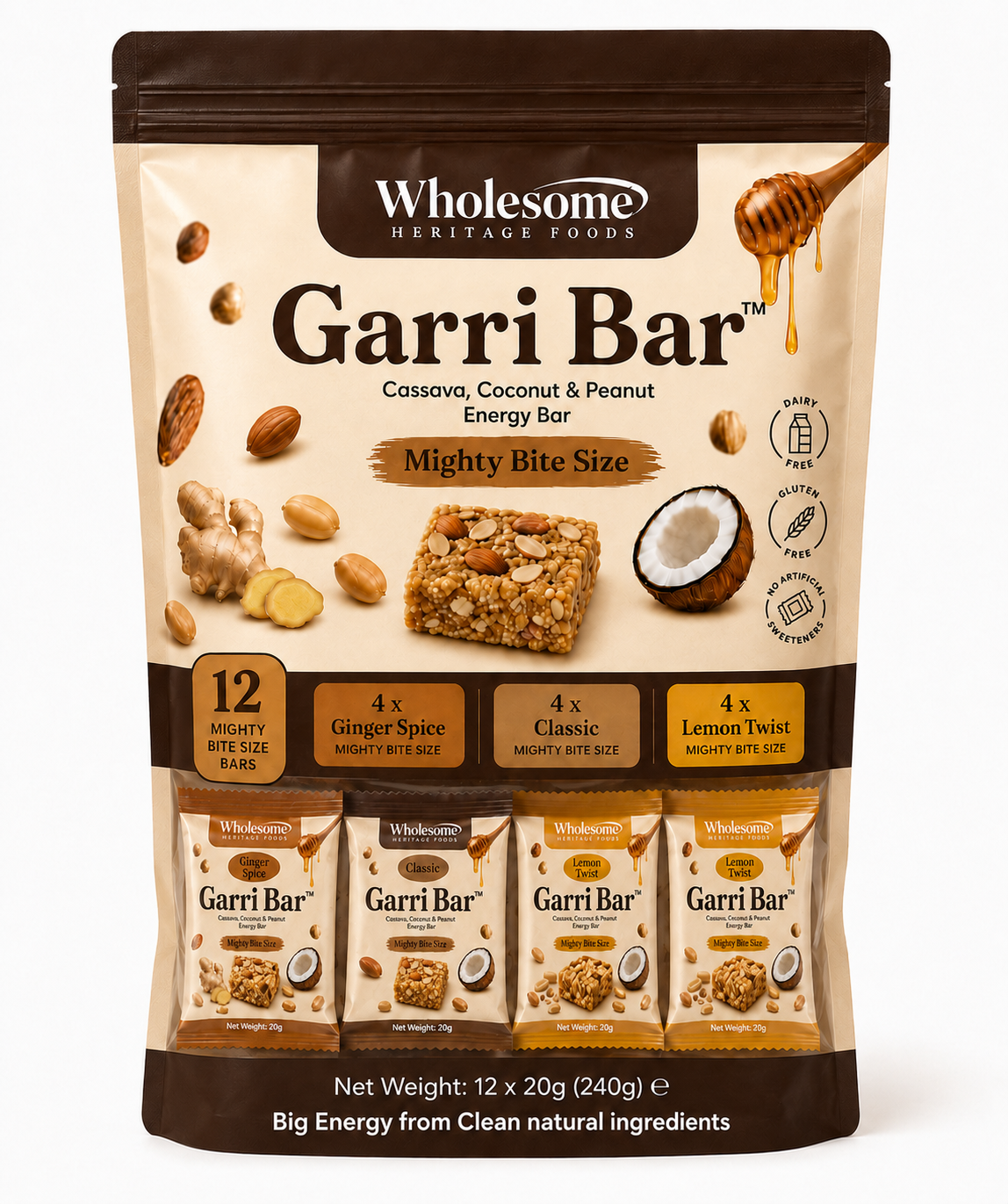 Garri Bar - Mighty Bite Size (20g)