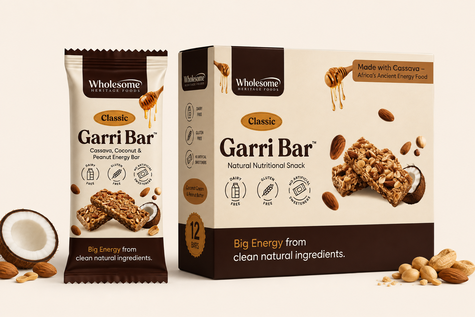 Garri Bar Classic Flavour Variety Box (12-Pack) (60g)