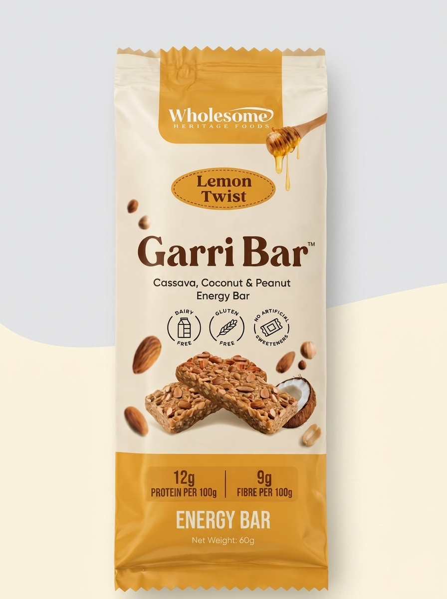 Garri Bar Lemon Twist Variety Box (12-Pack) (60g) - Image 2